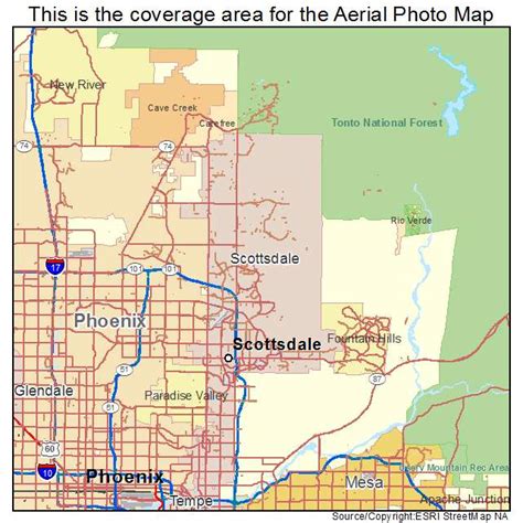 Printable Map Of Scottsdale Az