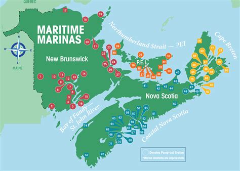 Printable Map Of The Maritimes