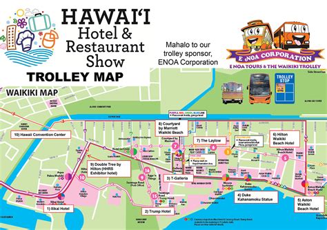 Printable Map Of Waikiki Hotels