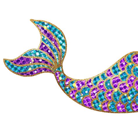 Printable Mermaid Tail Clipart