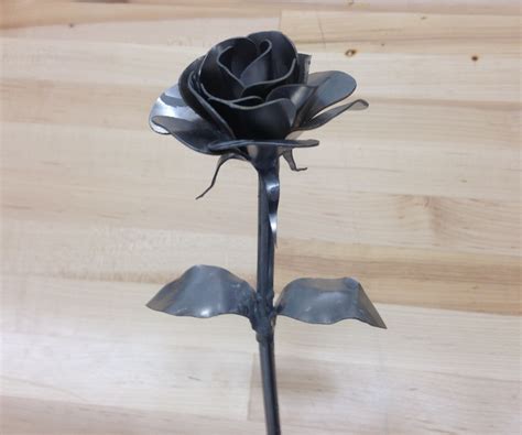 Printable Metal Rose Template