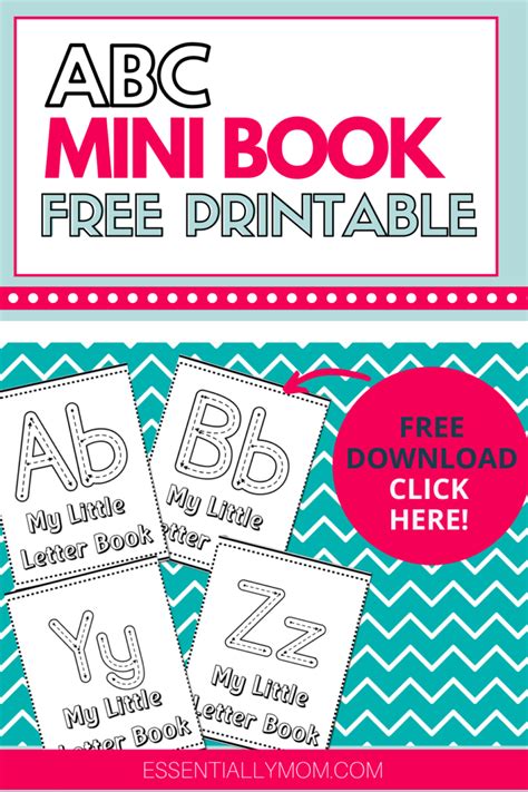 Printable Mini Books For Kindergarten