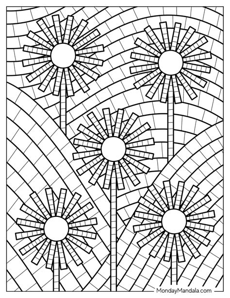 Printable Mosaic Art Patterns