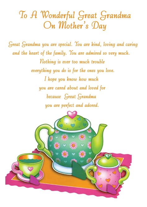 Printable Mother S Day Card For Grandma