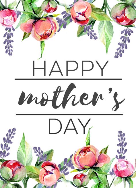 Printable Mothers Day Cards Pdf