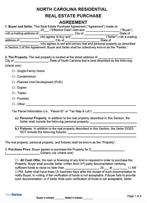 Printable Nc Estate Forms