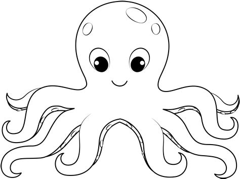 Printable Octopus Legs Template