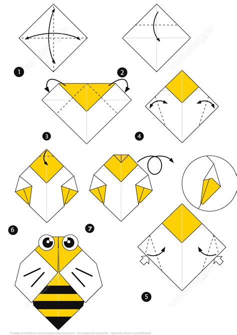 Printable Origami Template