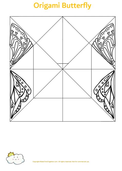 Printable Origami Template