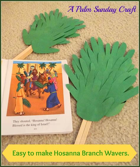 Printable Palm Sunday Craft