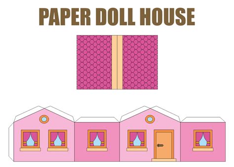 Printable Paper Doll Houses