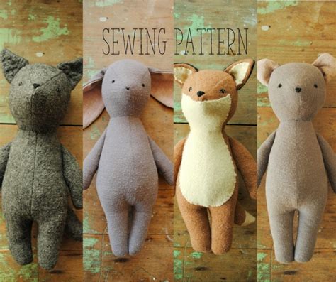 Printable Patterns For Stuffed Animals
