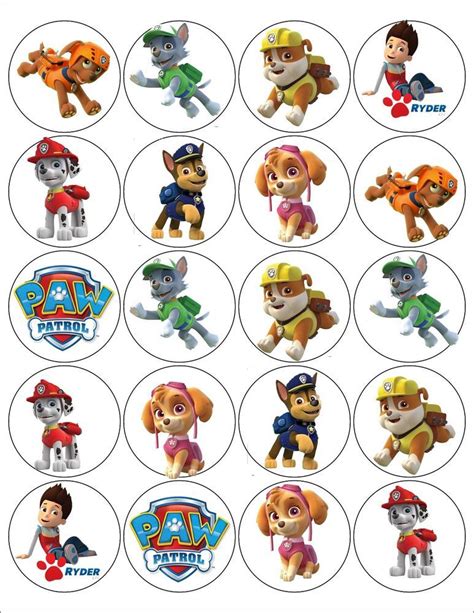 Printable Paw Patrol Sticker