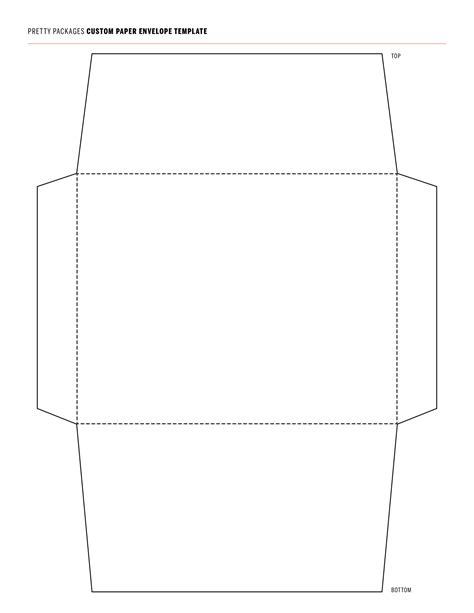 Printable Pdf 5x7 Envelope Template