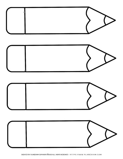 Printable Pencils
