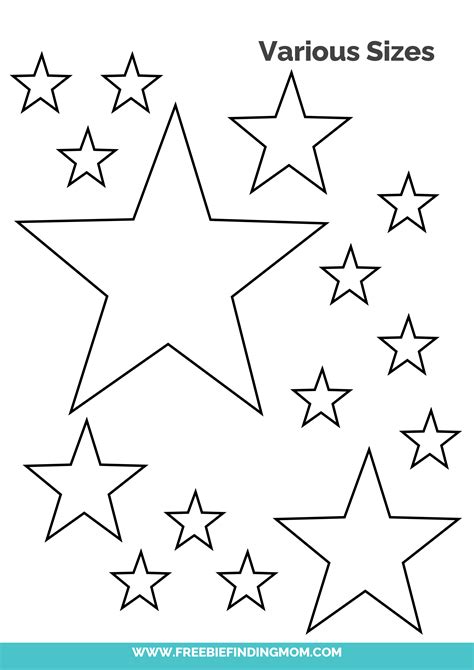 Printable Pictures Of Stars