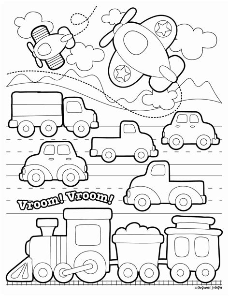 Printable Pictures Of Transportation Vehicles