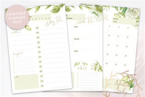 Download Printable Planner Pack For Crafts