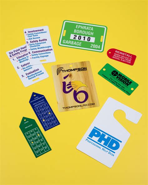 Printable Plastic Labels