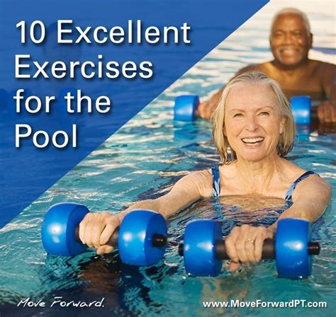 Printable Pool Exercises For Seniors