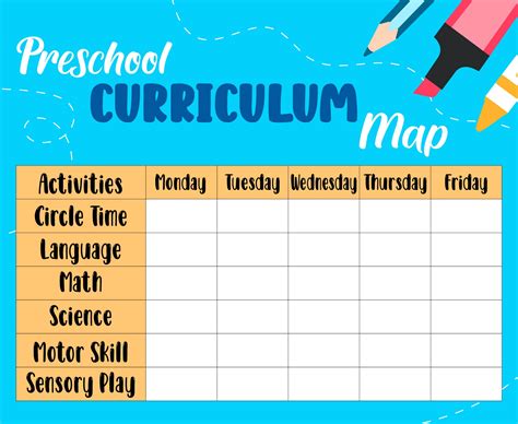 Printable Preschool Curriculum