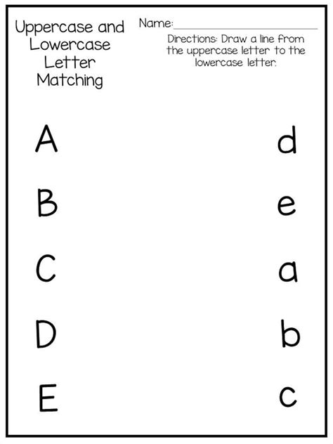 Printable Preschool Worksheets Letters
