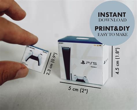 Printable Ps5 Box