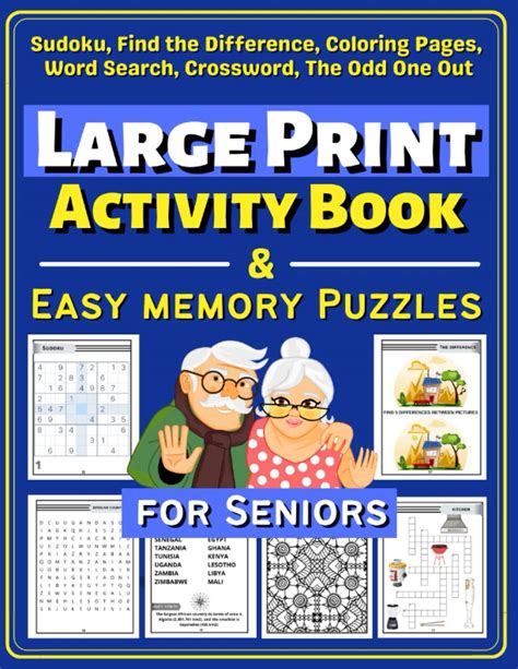 Printable Puzzles For Elderly
