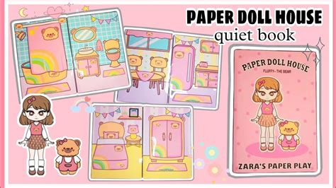 Printable Quiet Book Paper Doll