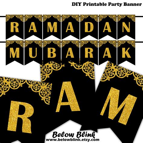 Printable Ramadan Banner