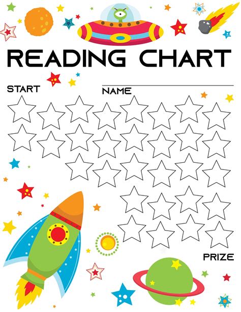 Printable Reading Chart