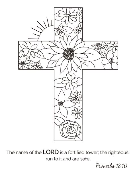 Printable Religious Coloring Pages