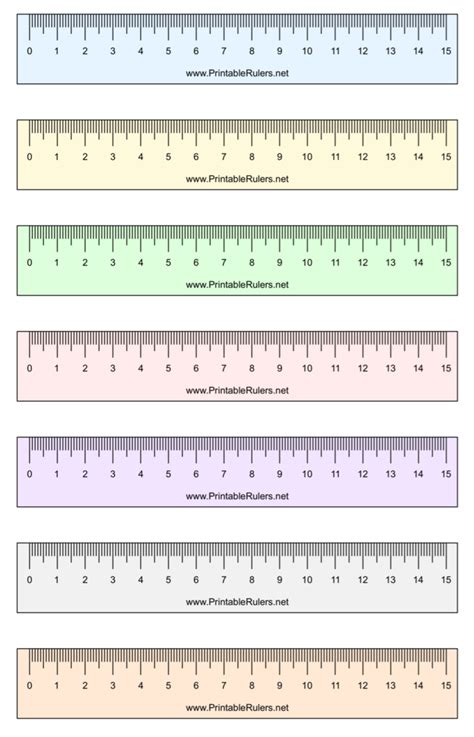 Printable Ruler With Measurements