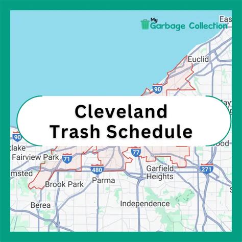 Printable Schedule Waste Pickup, Cleveland County, Nc