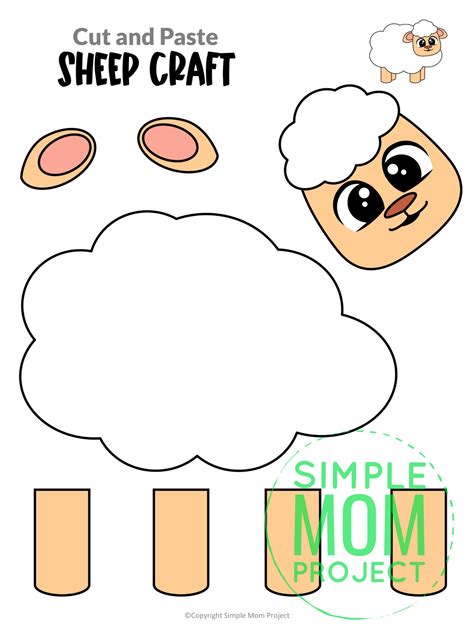 Printable Sheep Template