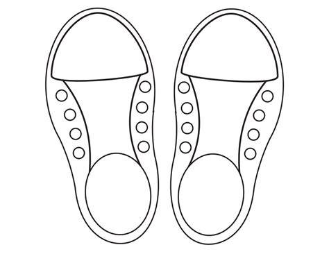 Printable Shoe Pattern Template