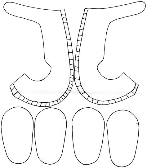 Printable Shoe Patterns