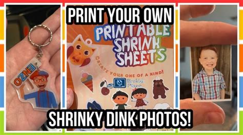 Printable Shrinky Dink Paper