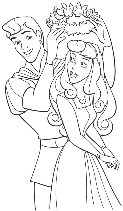 Printable Sleeping Beauty Coloring Pages