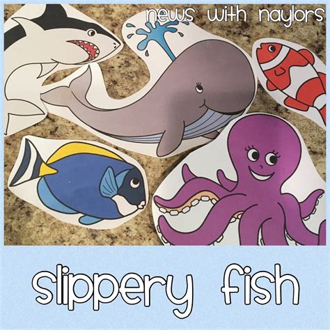 Printable Slippery Fish