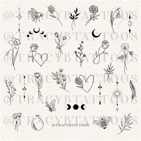 Printable Small Tattoo Designs