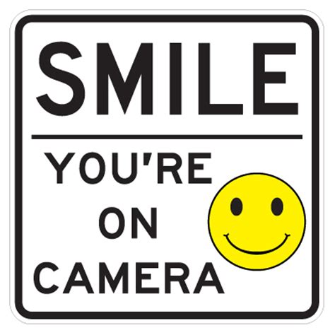 Printable Smile Your On Camera