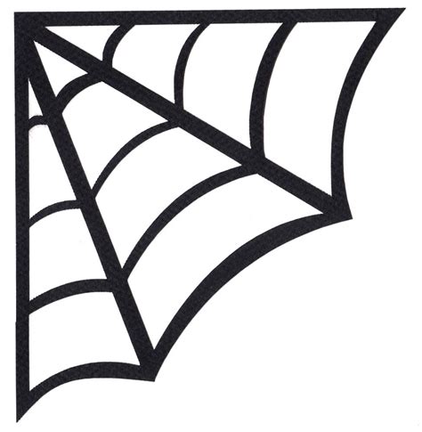 Printable Spider Web Stencil