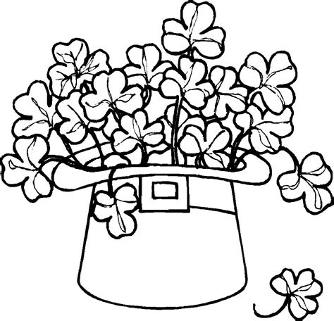 Printable St Patrick Coloring Pages