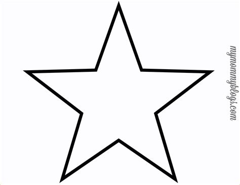 Printable Star Cut Out