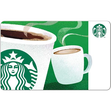 Printable Starbucks Gift Card