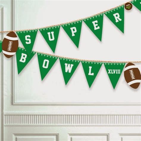 Printable Super Bowl Decorations