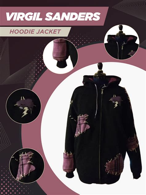 Printable Template For Virgil Sanders Jacket