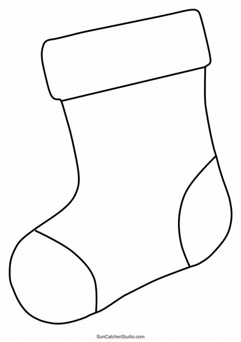 Printable Template Stocking Pattern
