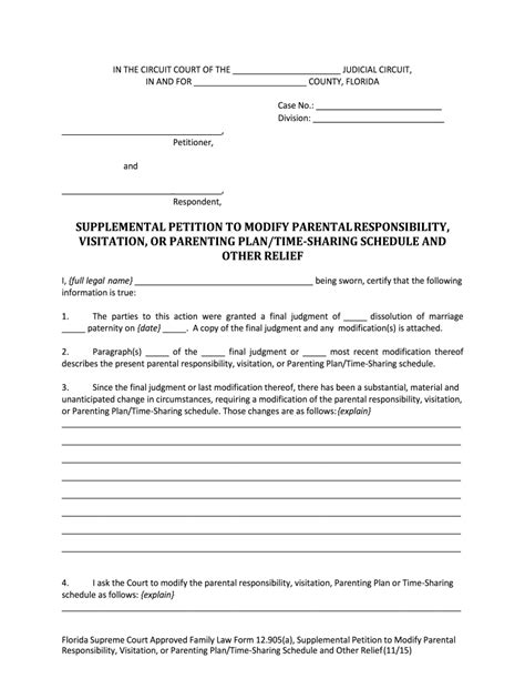 Printable Termination Of Parental Rights Form